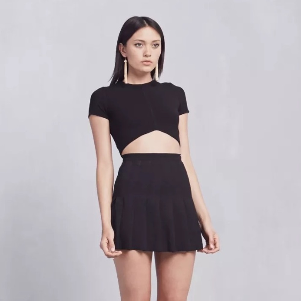 SOLD Reformation M Pleated School Girl Mini Skirt