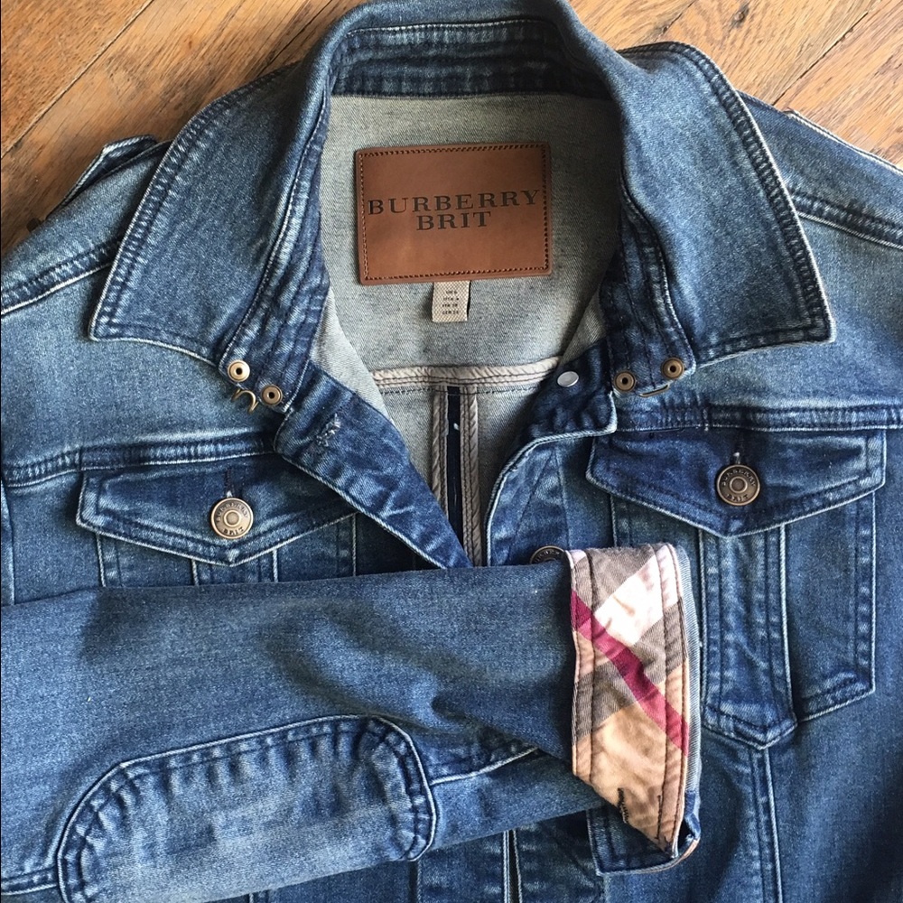 Burberrry Brit Jean Jacket