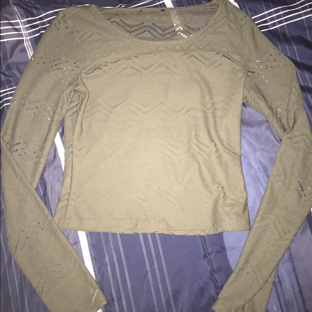 Olive green long sleeve