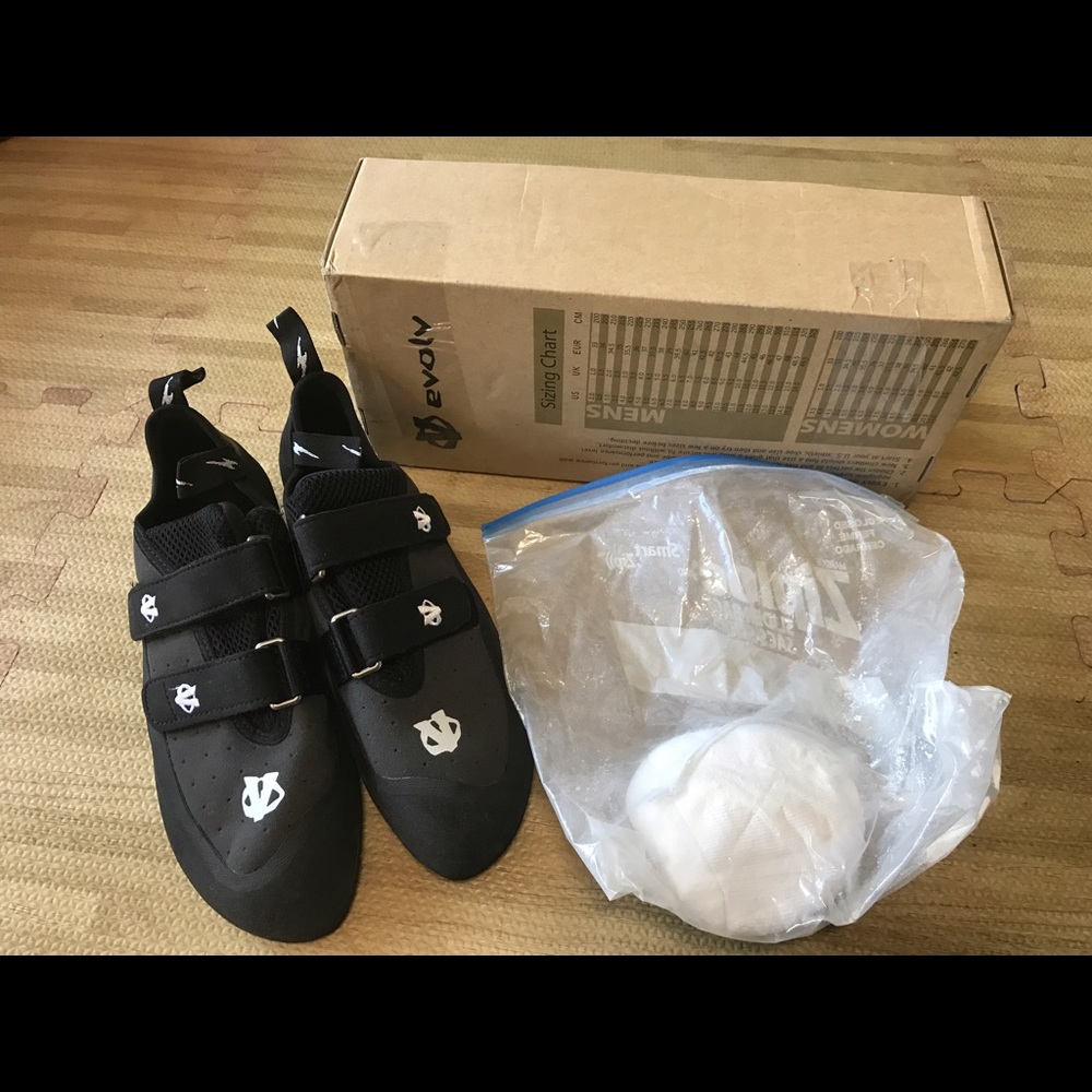 Evolv defy VTR rock climbing shoes sz 10.5 mens