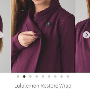 Lululemon Navy/Dark Blue Restore Wrap