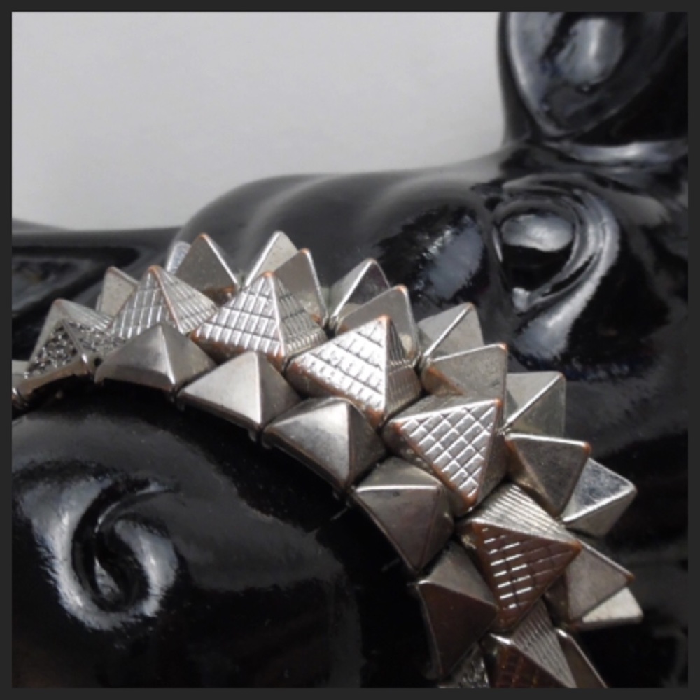 Set of 3 Spiked Bracelets