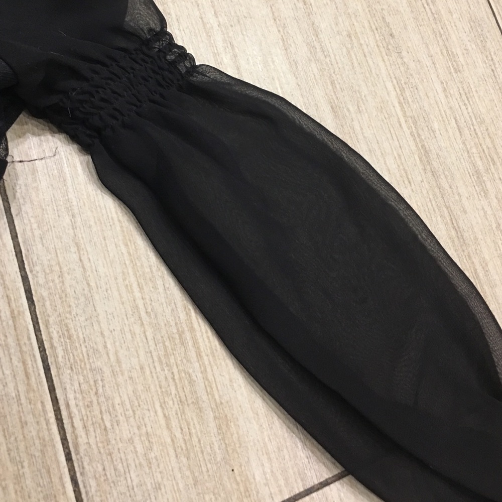 Girls black tulle dress - Picture 4 of 4