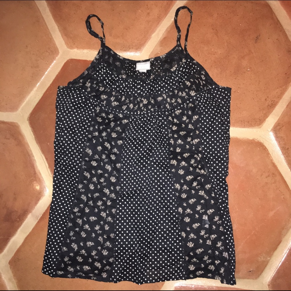 Converse All Stars Printed Black Tank