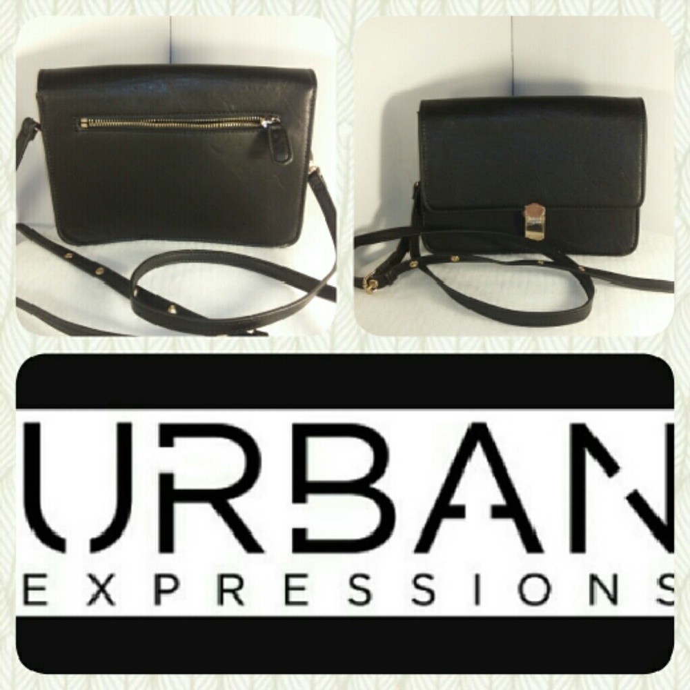 Urban Expressions Black Crossbody bag!
