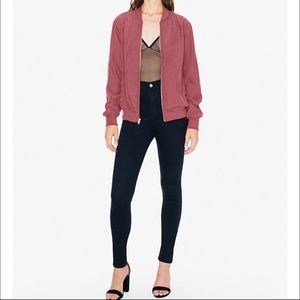 American Apparel Amelia Coat/Bomber in Red