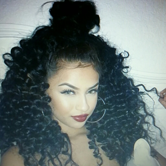 Curly Human Hair Lacefront Wig 22-24 inches!! main image 4