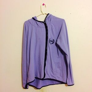 Victoria's Secret PINK purple zip up!