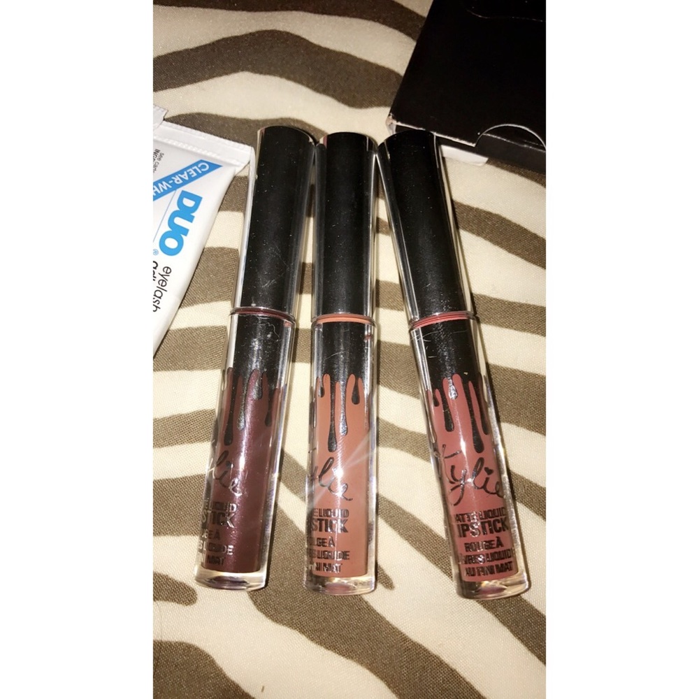 Mini Kylie matte lip glosses