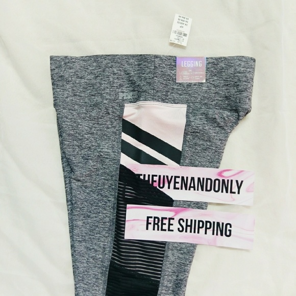 *1 LEFT* PINK Victoria's Secret Ultimate Leggings - Picture 3 of 4