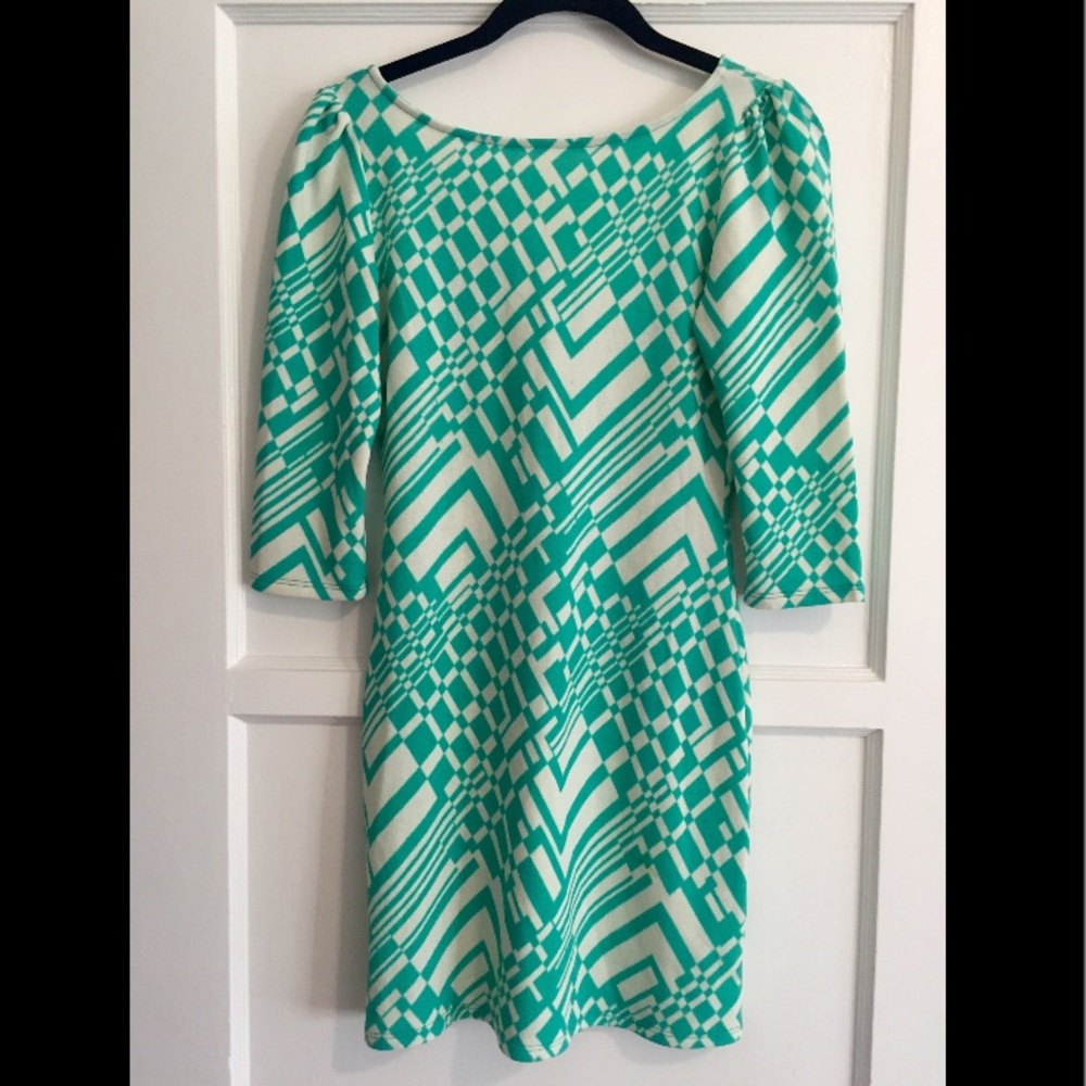 Polish Geometrical Mini/Midi Dress M