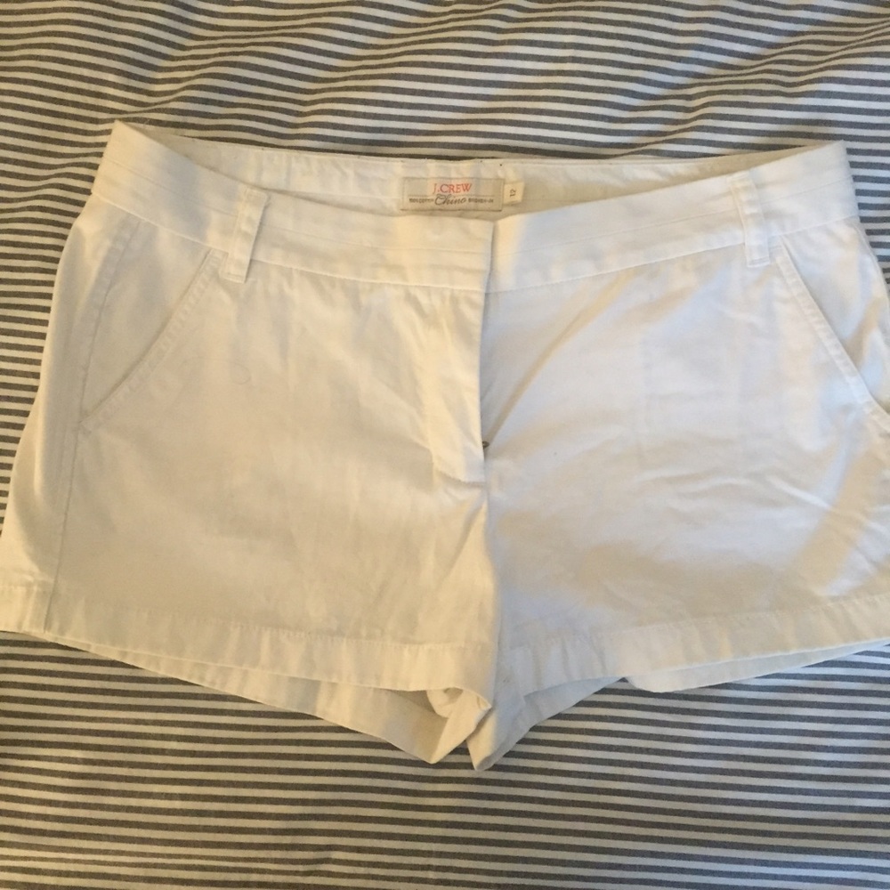 Classic white shorts
