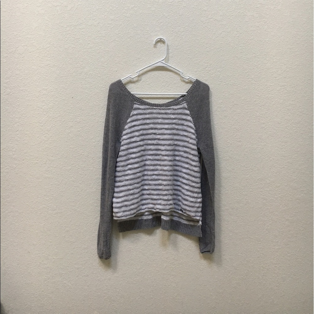 •hollister• striped sweater