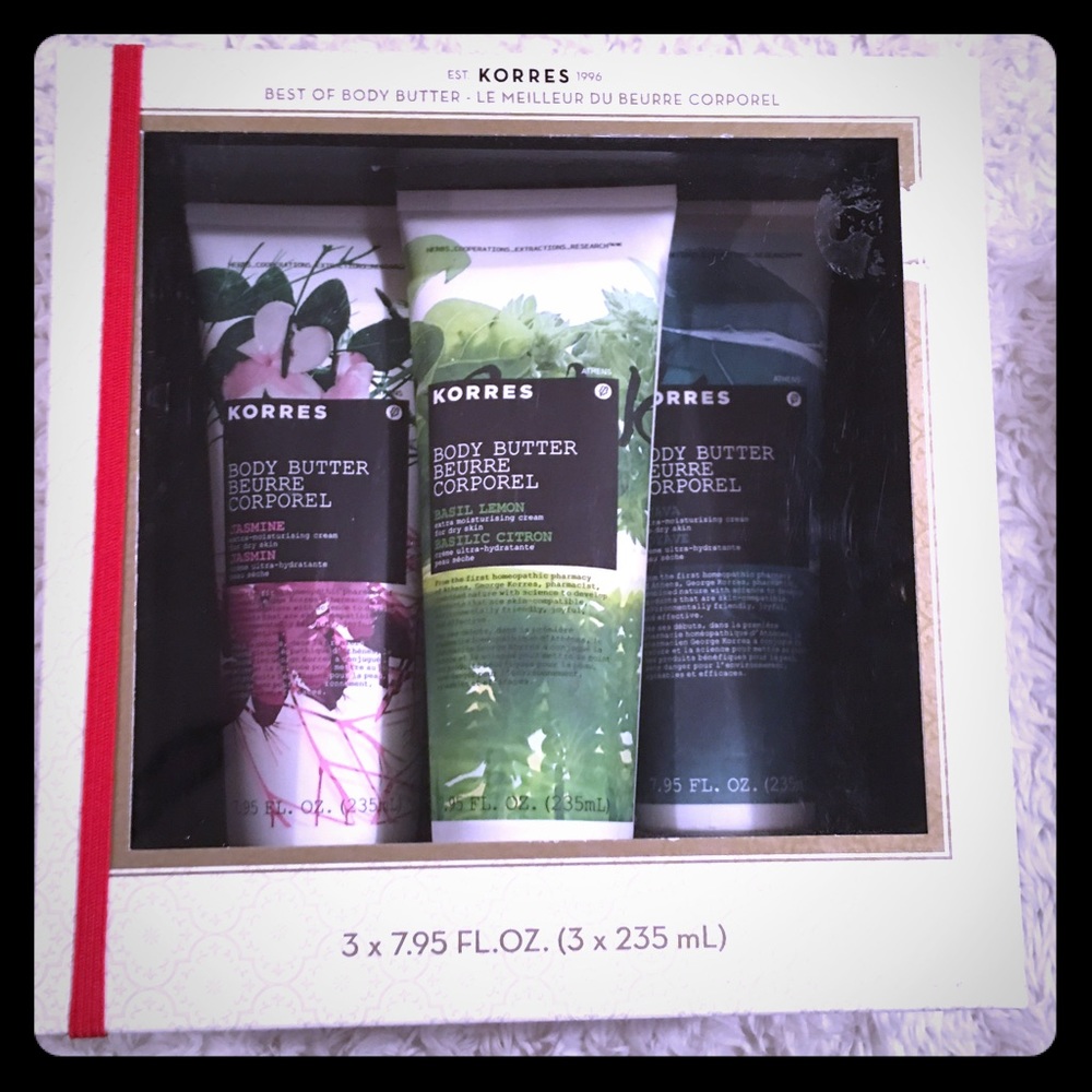 Korres best of body butter collection