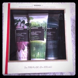 Korres best of body butter collection