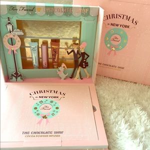 Too Faced Christmas in New York the chocolate shop