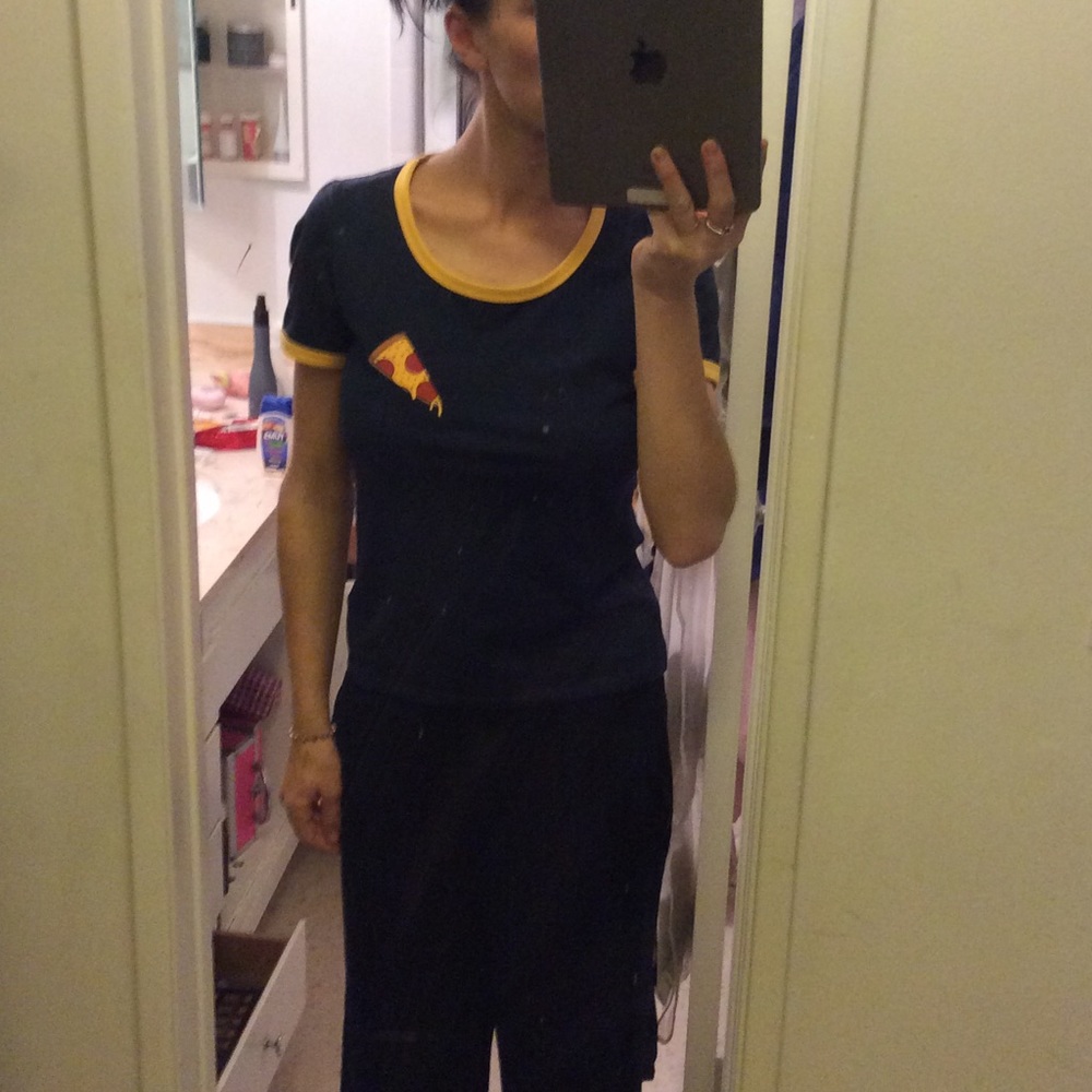 Never worn pizza tee