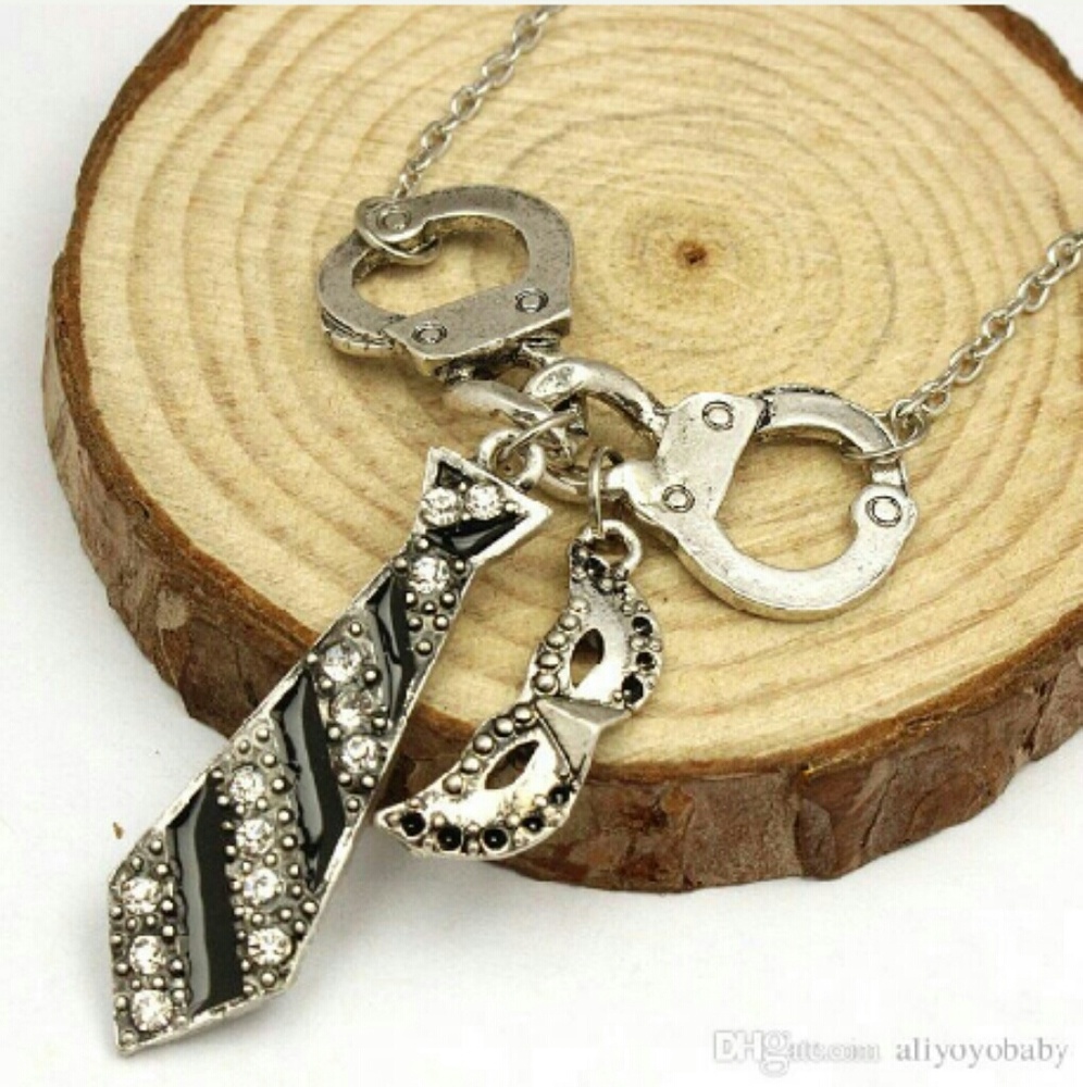 Coming soon fifty shades of grey necklace