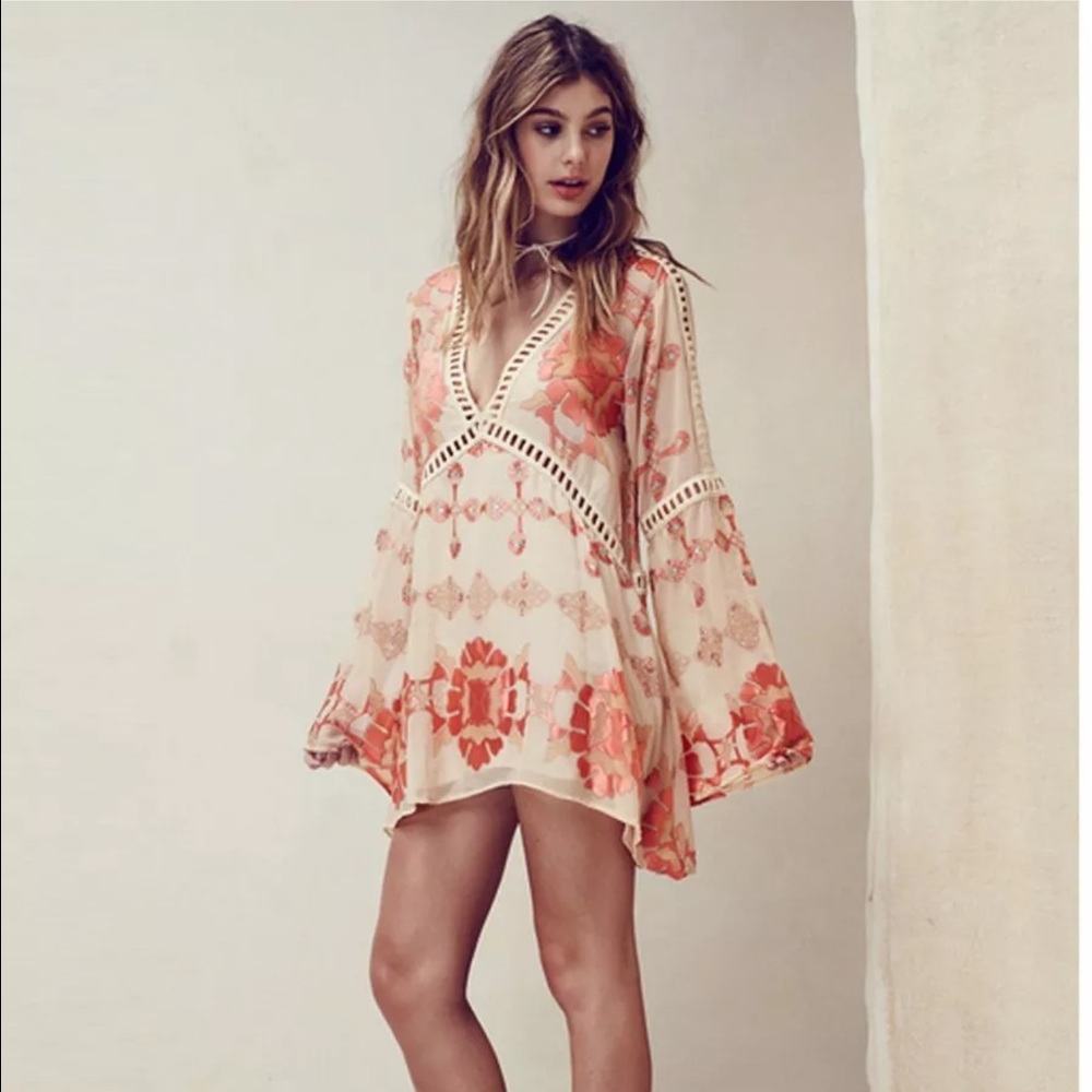 🌺 Boho Barcelona Tunic Mini Dress - Picture 3 of 8