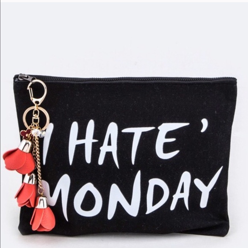 🎉HP🎉I hate Monday clutch