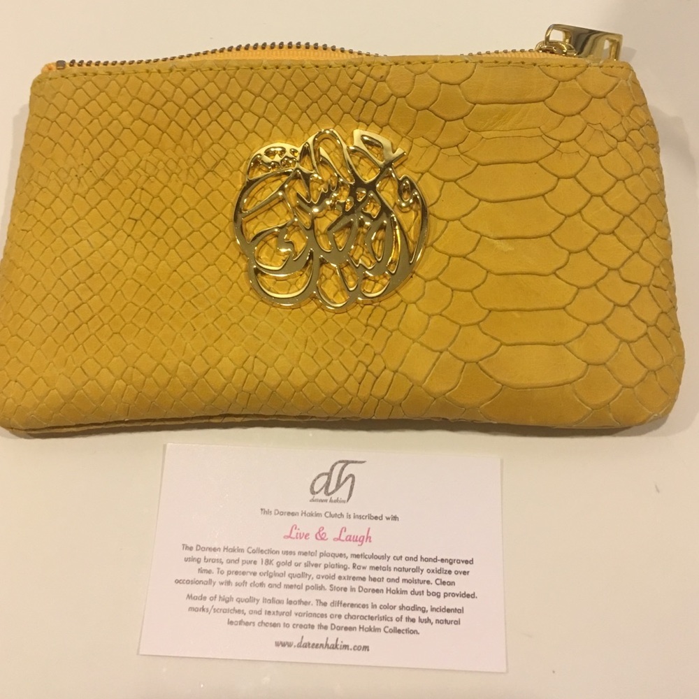 Brand new Doreen Hakim Le Demi Pouch