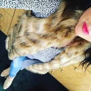 Express Faux Fur Vest