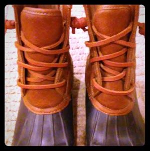 Duck boots girls 4, rain boots