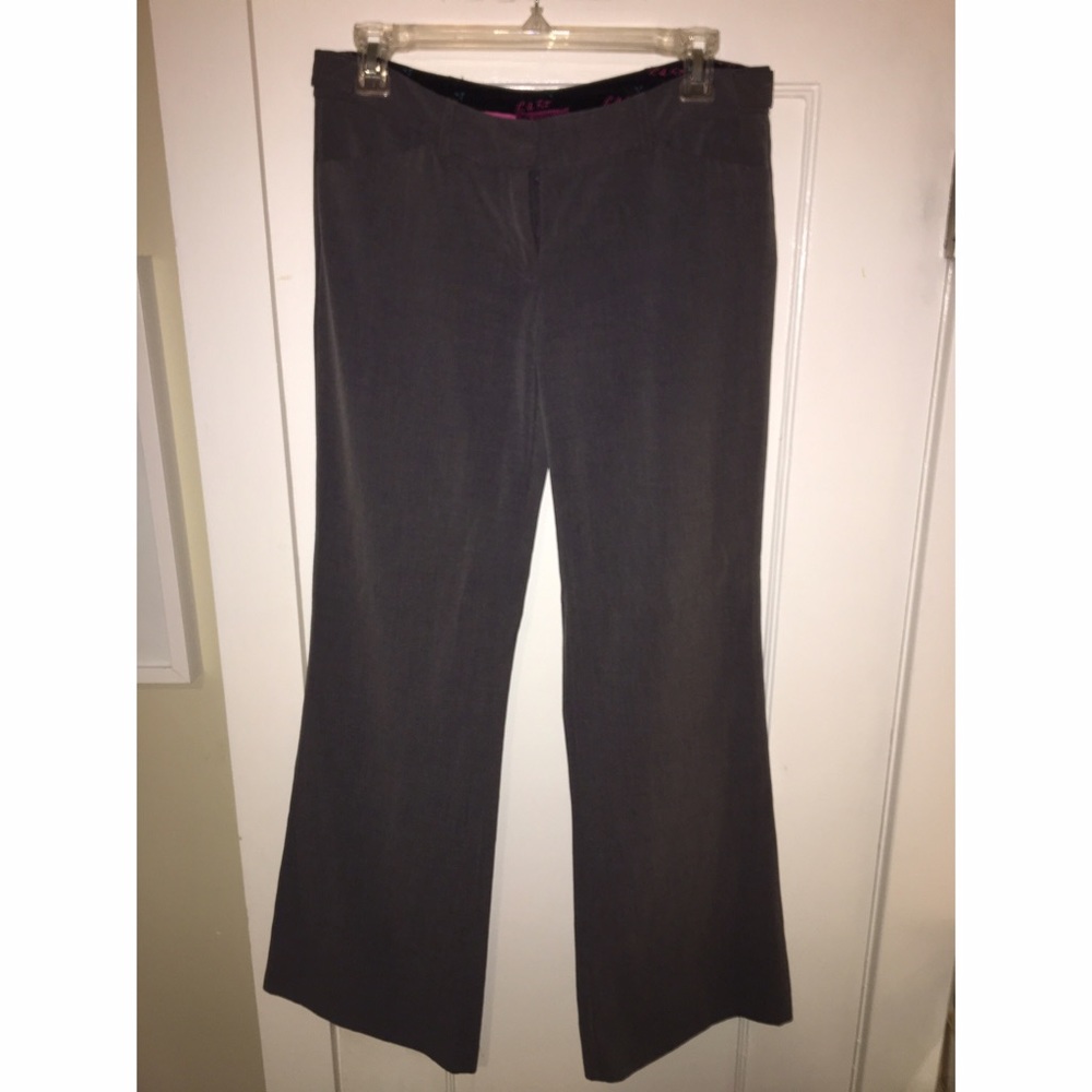 Grey slacks