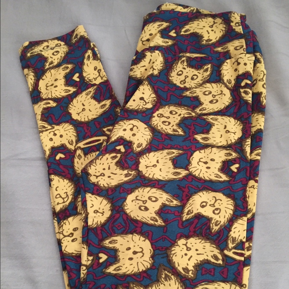 LuLaRoe OS RARE Cat Leggings