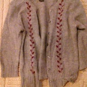 Gray cardigan Abercrombie &Fitch M