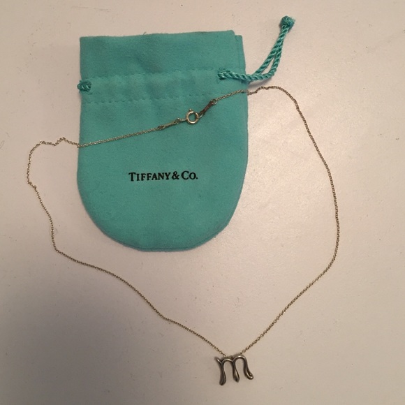 Tiffany & Co. Jewelry - Elsa Peretti Letter "m" Pendant