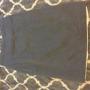 Gray pencil skirt!