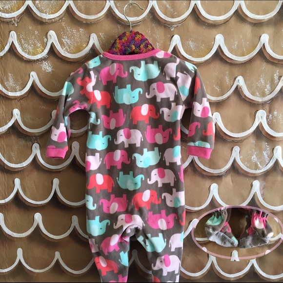 Elephant print sleeper - Picture 3 of 3