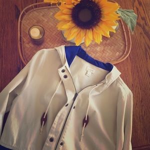 J. Crew Colorblock Anorak