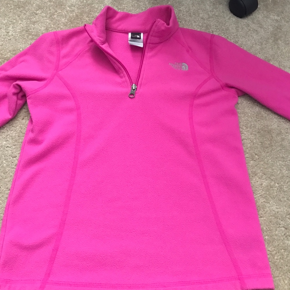 🚫SOLD🚫Girls The North Face Half Zip Fleece