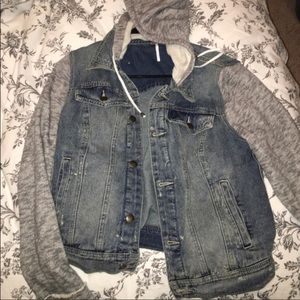 Never worn before jean jacket from free people