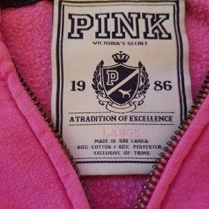 Pink hoodie