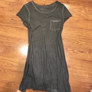 Grey T shirt dress