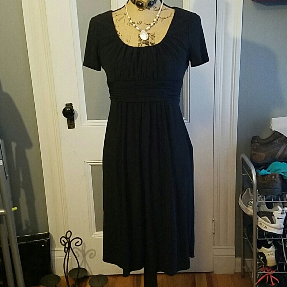 Evan picone black dress