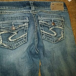 Silver Suki Straight leg Jeans