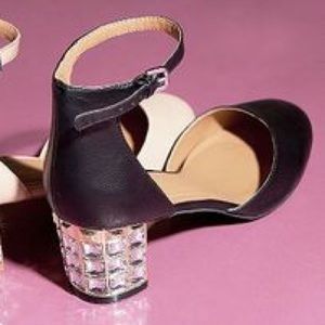 Black Cooperative jeweled heel Urban Outfitters
