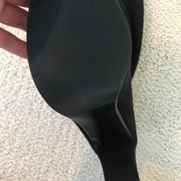 Black Thigh High Boots - Picture 6 of 7