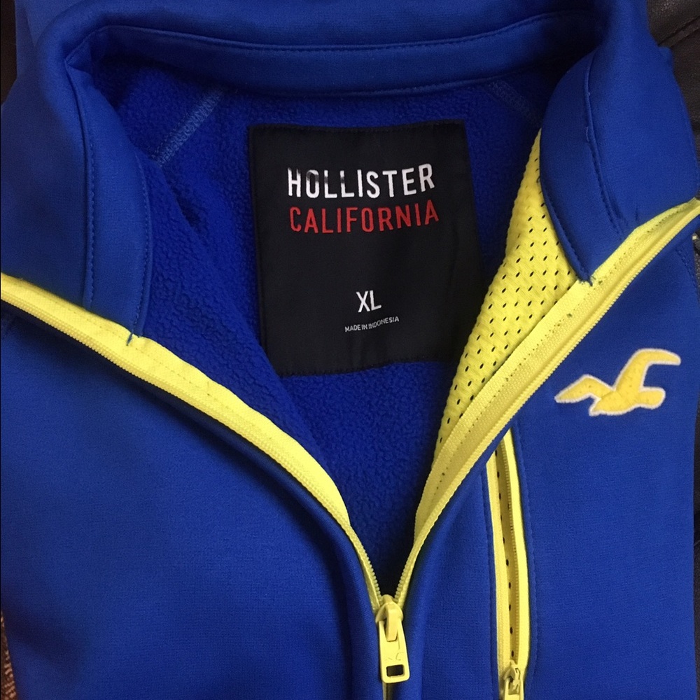 Men's XL Hollister Zip-up