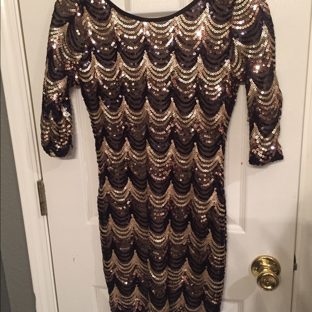 A'gaci sequin dress