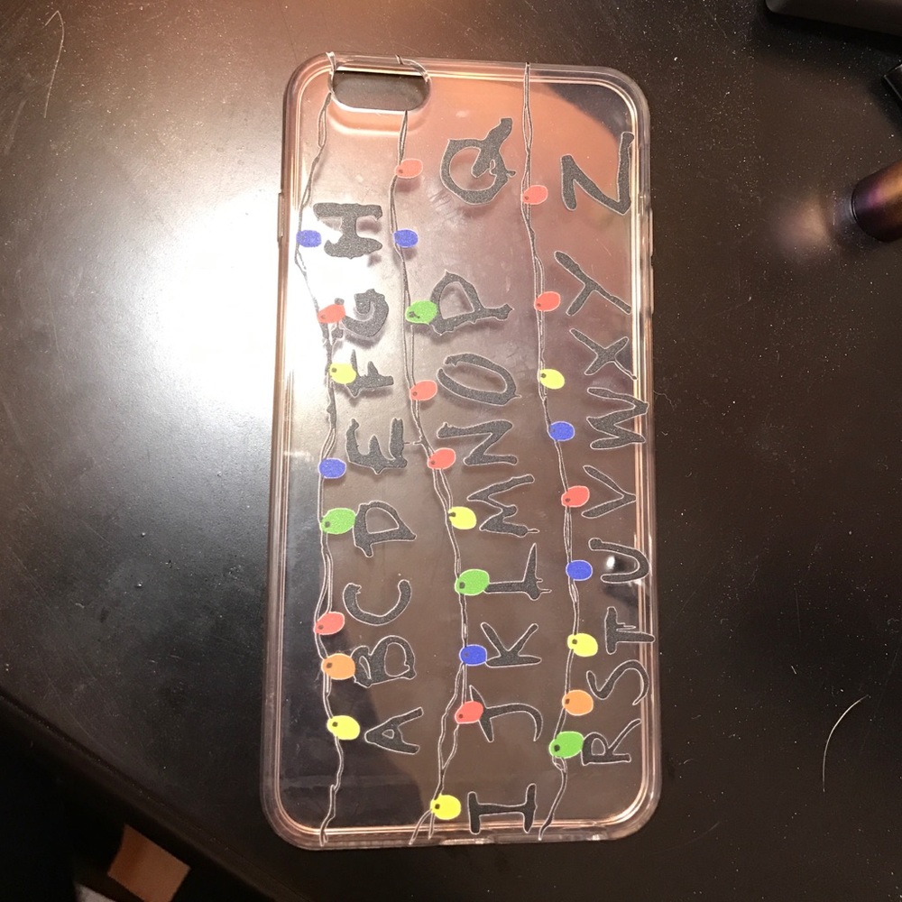 iPhone 6 Plus Stranger Things "RUN" Case