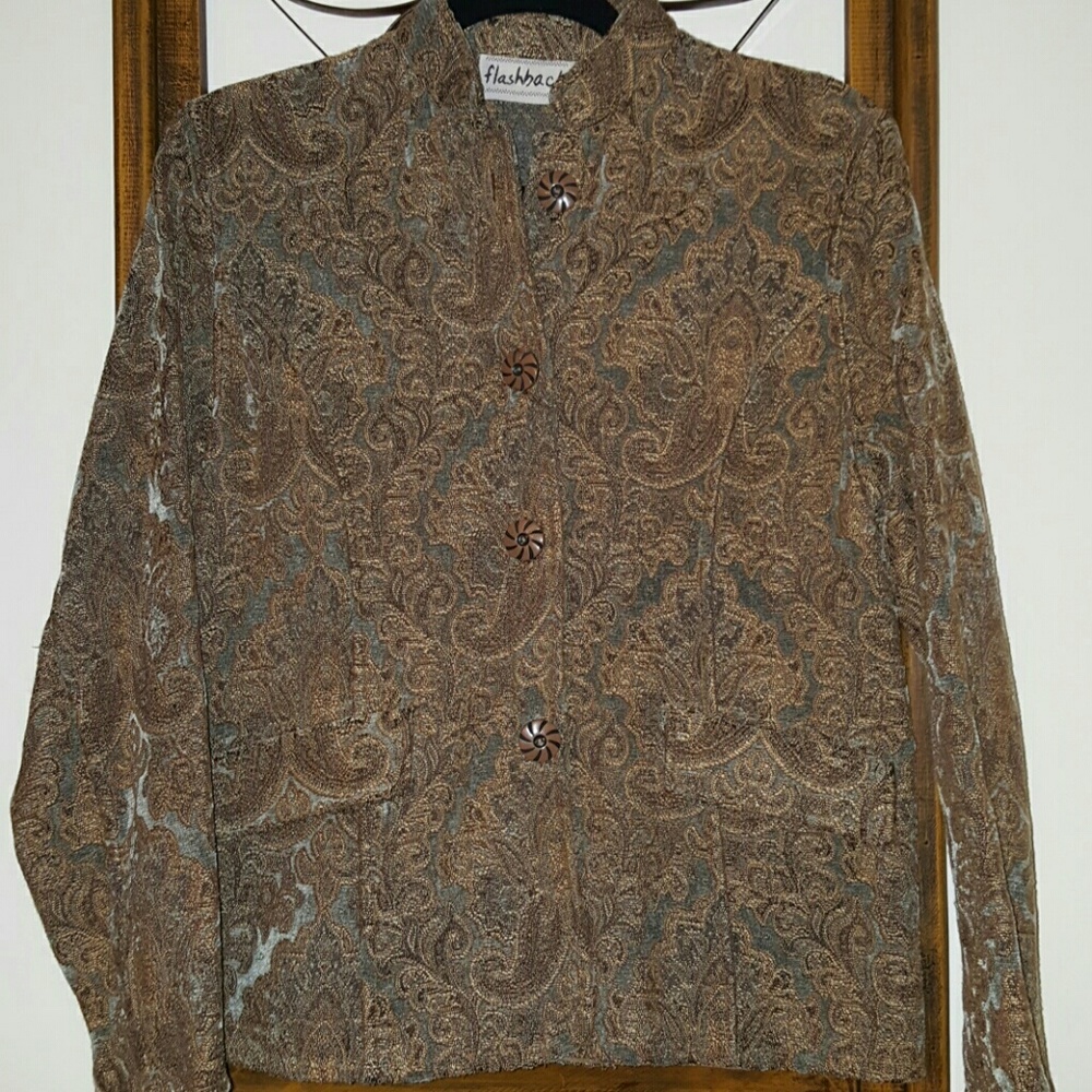 Awesome Flashback brocade blazer