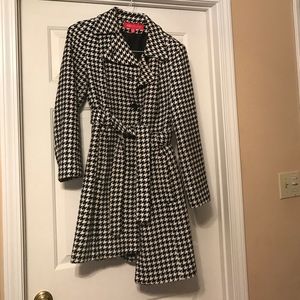 Anne Klein Houndstooth Coat