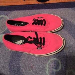Pink vans