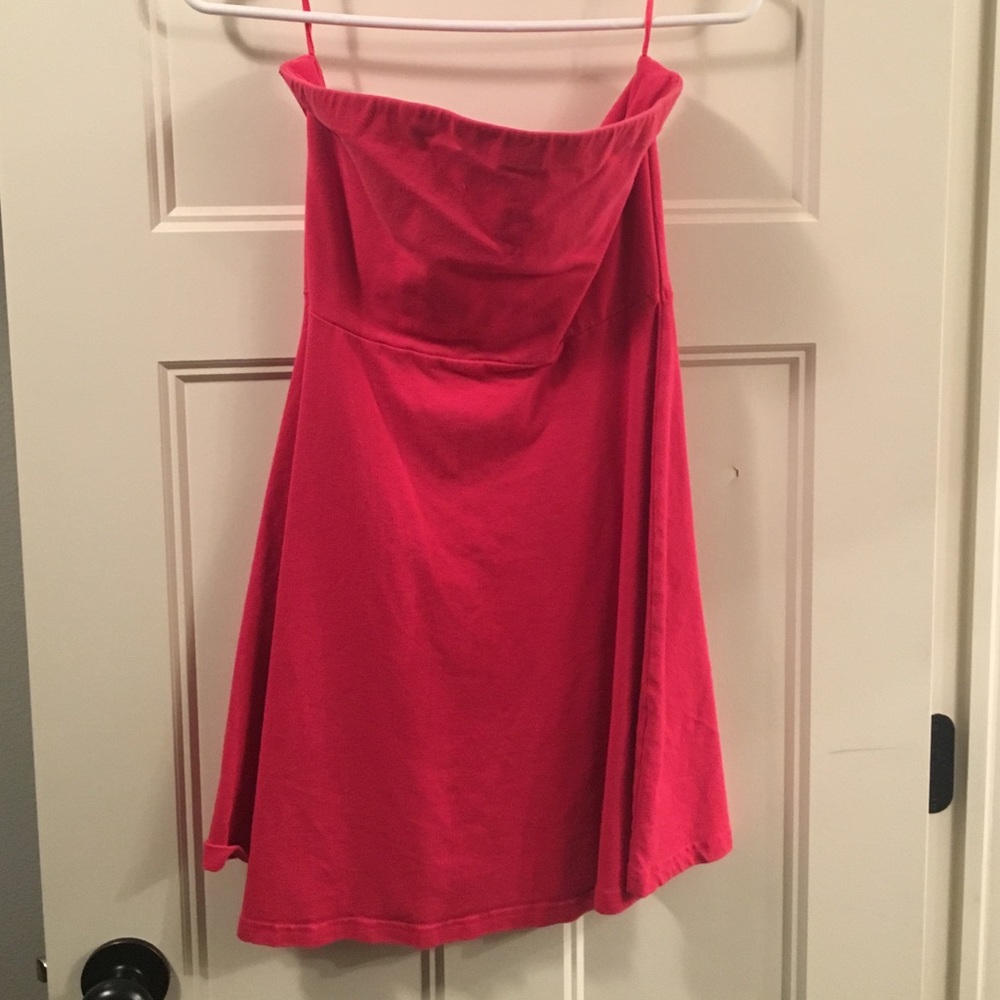 Strapless dress