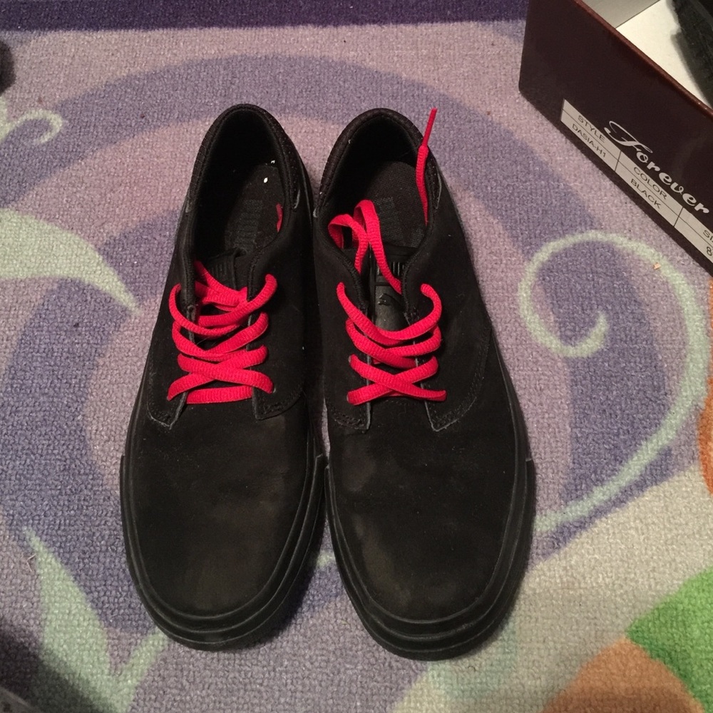 Puma black sneakers